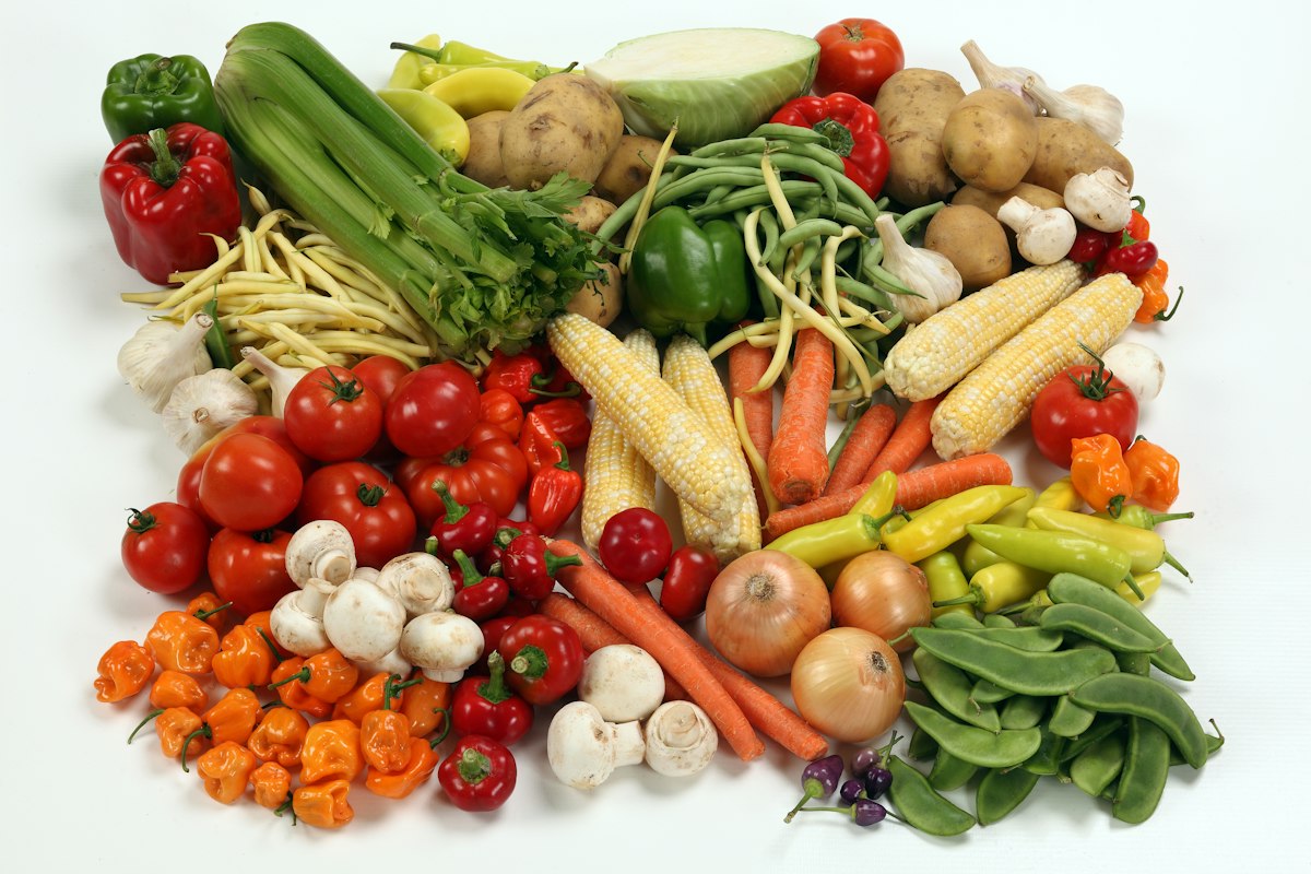 Healthy balanced meals and natural ingredients